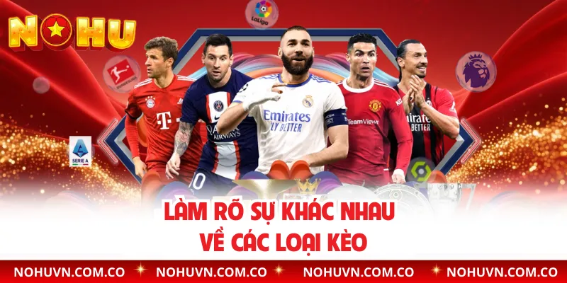 Làm rõ sự khác nhau về các loại kèo